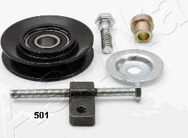 Ashika 129-05-501 - Паразитний / провідний ролик, поліклиновий ремінь autocars.com.ua