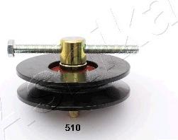 Ashika 129-05-510 - Паразитний / провідний ролик, поліклиновий ремінь autocars.com.ua