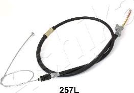 Ashika 131-02-257L - Трос, гальмівна система autocars.com.ua