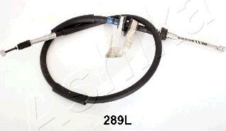 Ashika 131-02-289L - Трос, гальмівна система autocars.com.ua
