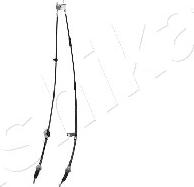 Ashika 131-03-332 - Трос, гальмівна система autocars.com.ua