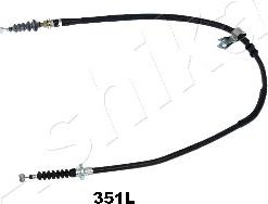 Ashika 131-03-351L - Трос, гальмівна система autocars.com.ua