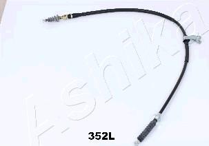 Ashika 131-03-352L - Трос, гальмівна система autocars.com.ua
