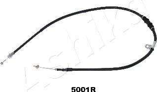 Ashika 131-05-5001R - Трос, гальмівна система autocars.com.ua