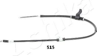 Ashika 131-05-515 - Трос, гальмівна система autocars.com.ua