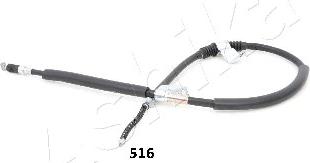 Ashika 131-05-516 - Трос, гальмівна система autocars.com.ua