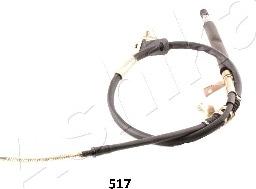 Ashika 131-05-517 - Трос, гальмівна система autocars.com.ua