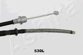 Ashika 131-05-530L - Трос, гальмівна система autocars.com.ua