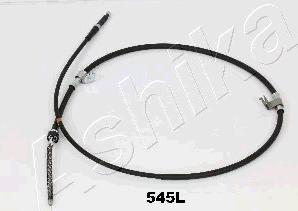 Ashika 131-05-545L - Трос, гальмівна система autocars.com.ua