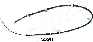 Ashika 131-05-559R - Трос, гальмівна система autocars.com.ua