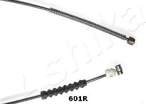Ashika 131-06-601R - Трос, гальмівна система autocars.com.ua