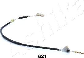 Ashika 131-06-621 - Трос, гальмівна система autocars.com.ua