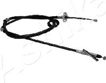 Ashika 131-06-635L - Трос, гальмівна система autocars.com.ua
