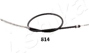 Ashika 131-08-814 - Трос, гальмівна система autocars.com.ua
