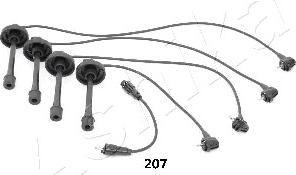 Ashika 132-02-207 - Комплект проводів запалювання autocars.com.ua
