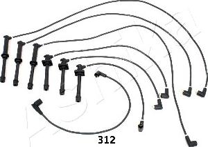 Ashika 132-03-312 - Комплект проводов зажигания avtokuzovplus.com.ua