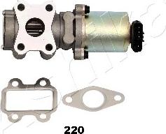 Ashika 150-02-220 - Клапан повернення ОГ autocars.com.ua