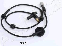 Ashika 151-01-171 - Датчик ABS, частота обертання колеса autocars.com.ua