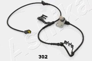 Ashika 151-03-302 - Датчик ABS, частота обертання колеса autocars.com.ua