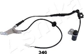 Ashika 151-03-346 - Датчик ABS, частота обертання колеса autocars.com.ua