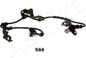 Ashika 151-05-566 - Датчик ABS, частота обертання колеса autocars.com.ua