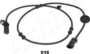 Ashika 151-09-916 - Датчик ABS, частота обертання колеса autocars.com.ua
