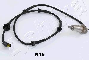Ashika 151-0K-K16 - Датчик ABS, частота обертання колеса autocars.com.ua