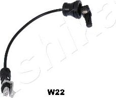 Ashika 151-0W-W22 - Датчик ABS, частота обертання колеса autocars.com.ua