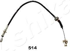 Ashika 154-05-514 - Трос, управління зчепленням autocars.com.ua