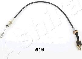 Ashika 154-05-516 - Трос, управління зчепленням autocars.com.ua