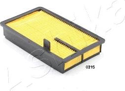 Ashika 2000MC02 - Повітряний фільтр autocars.com.ua
