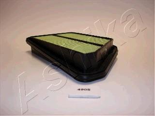 Ashika 20-04-490 - Повітряний фільтр autocars.com.ua