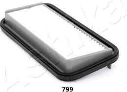 Ashika 20-07-799 - Повітряний фільтр autocars.com.ua