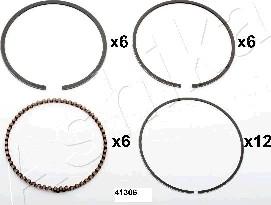 Ashika 29-41306 - Поршневе кільце autocars.com.ua