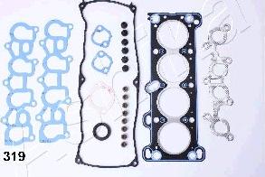 Ashika 48-03-319 - Комплект прокладок, головка циліндра autocars.com.ua
