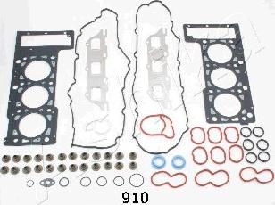 Ashika 48-09-910 - Комплект прокладок, головка циліндра autocars.com.ua