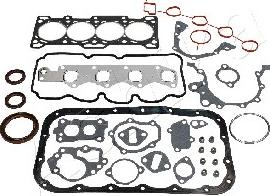 Ashika 48-0W-W07 - Комплект прокладок, головка циліндра autocars.com.ua