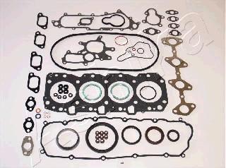 Ashika 49-02-286 - Комплект прокладок, двигун autocars.com.ua