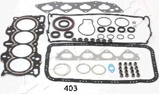 Ashika 49-04-403 - Комплект прокладок, двигун autocars.com.ua