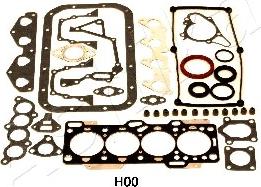 Ashika 49-0H-H00 - Комплект прокладок, двигун autocars.com.ua