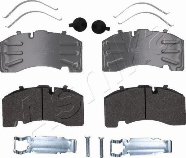 Ashika 50-00-00119 - Гальмівні колодки, дискові гальма autocars.com.ua
