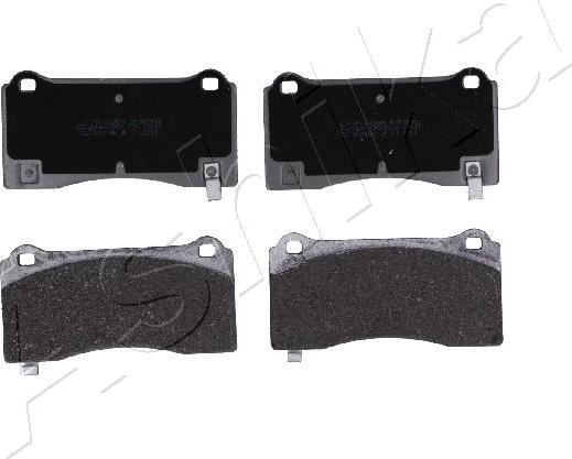 Ashika 50-00-0098 - Гальмівні колодки, дискові гальма autocars.com.ua