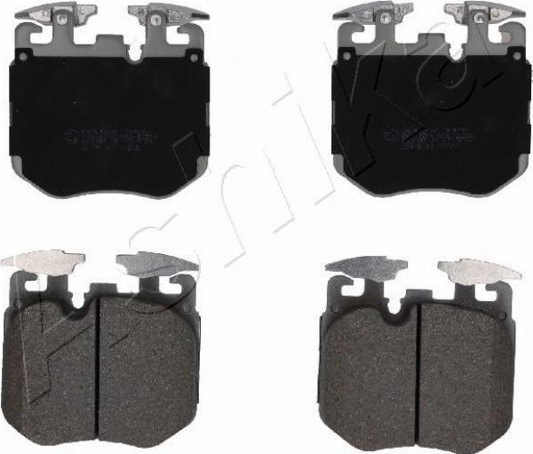 Ashika 50-00-0138 - Гальмівні колодки, дискові гальма autocars.com.ua