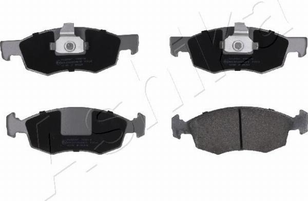 Ashika 50-00-0273 - Гальмівні колодки, дискові гальма autocars.com.ua