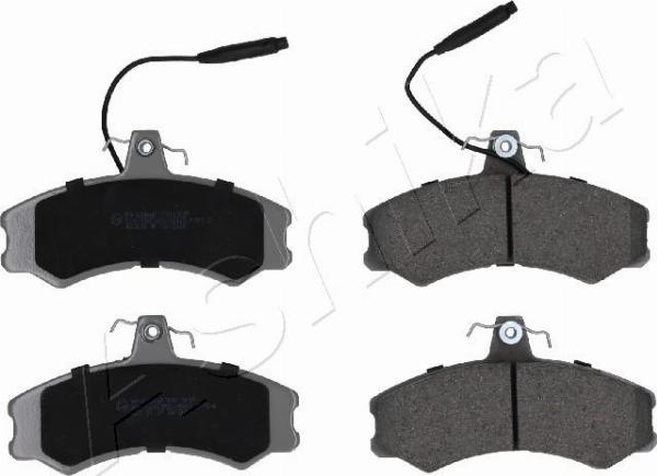 Ashika 50-00-0284 - Гальмівні колодки, дискові гальма autocars.com.ua