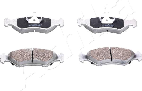 Ashika 50-00-0361 - Гальмівні колодки, дискові гальма autocars.com.ua