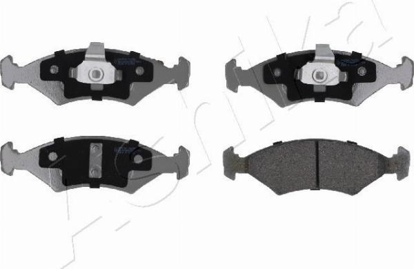 Ashika 50-00-0370 - Гальмівні колодки, дискові гальма autocars.com.ua