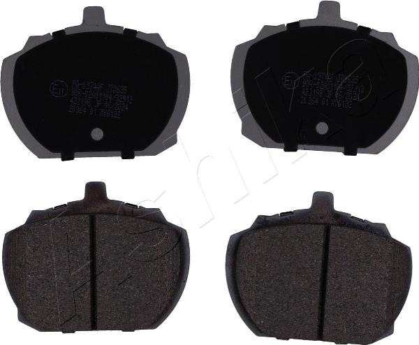 Ashika 50-00-0374 - Гальмівні колодки, дискові гальма autocars.com.ua