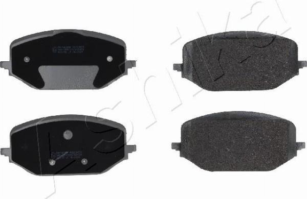 Ashika 50-00-0428 - Гальмівні колодки, дискові гальма autocars.com.ua