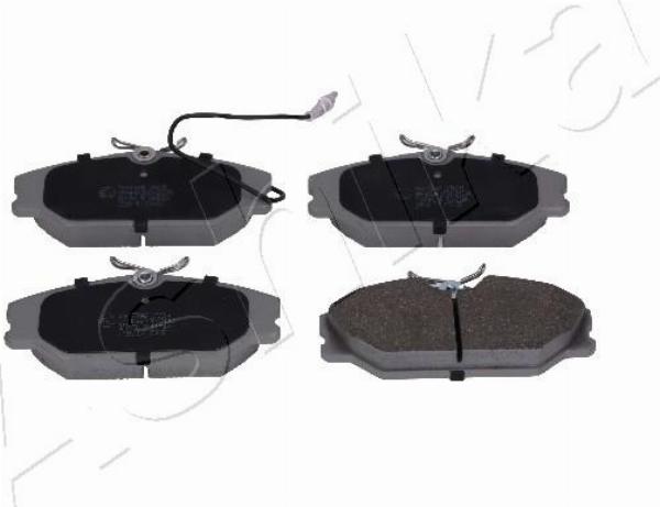 Ashika 50-00-0738 - Гальмівні колодки, дискові гальма autocars.com.ua